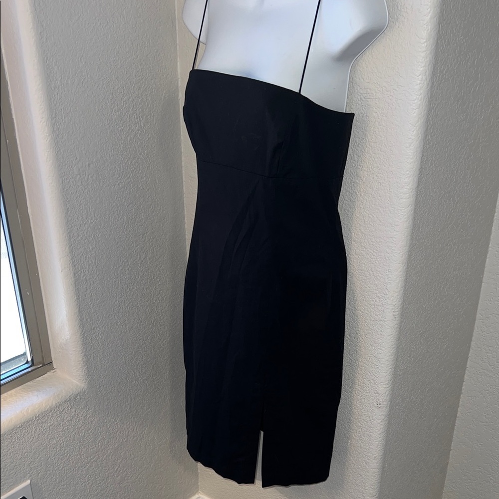Hugo Buscati Elegant Black Strapless Dress Size 8
